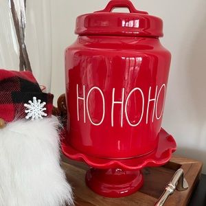 Rae Dunn HO HO HO canister